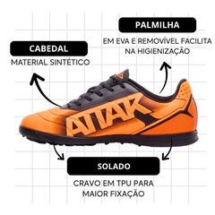 Chuteira Society Adulto Umbro Attak Iii - Foto 5