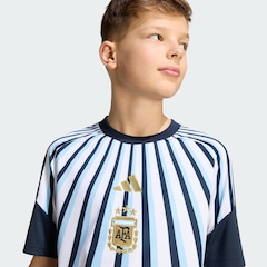 Camisa Argentina Pré-Jogo I 26/27 adidas Infantil - Foto 6