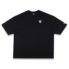Camiseta New Era Oversize Las Vegas Raiders NFL Masculina - Foto 1