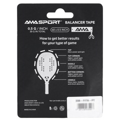 Fita Balancer Tape Ama Sport em Tungstênio - Foto 3