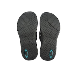 Chinelo Oakley Rest 2.0 Jet Black - Masculino - Foto 3