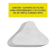 Kit Máscara de Proteção Fiber Knit AIR - Foto 4