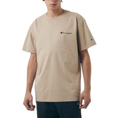 Camiseta Champion Mini Script Logo Ink Dark Khaki - Masculina - Foto 1