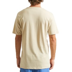 Camiseta Hurley Icon Areia - Masculina - Foto 2