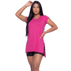 Camiseta Ju Fitness Bella Fiore Lisa Vekyo - Feminina - Foto 1