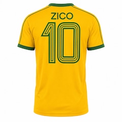 Camisa do Flamengo Zico Edição Brasil Destino Braziline - Masculina - Foto 6
