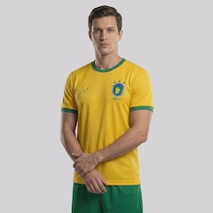 Camisa do Brasil Zico Galinho  - Masculina - Foto 3