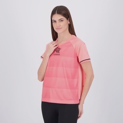 Camisa do Flamengo Frequência 10 De Arrascaeta Rosa - Feminina - Foto 4