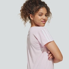Camiseta adidas 3S 160 Infantil - Foto 4