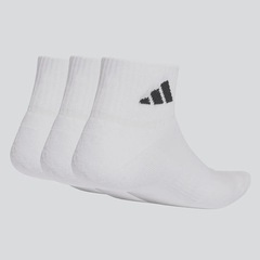 Kit Meia adidas ESS Ank - 3 Pares - Foto 2