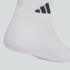 Kit Meia adidas ESS Ank - 3 Pares - Foto 4