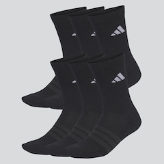 Kit Meia adidas ESS CRW - 6 Pares - Foto 1