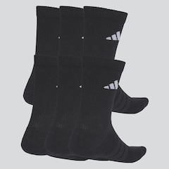 Kit Meia adidas ESS CRW - 6 Pares - Foto 2