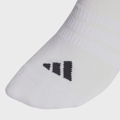 Kit Meia adidas Essentilas com 3 Pares Cano Baixo  - Unissex - Foto 2