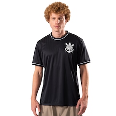 Camisa do Corinthians Arte Braziline Fiel Timão Licenciada - Masculina - Foto 1