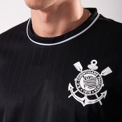 Camisa do Corinthians Arte Braziline Fiel Timão Licenciada - Masculina - Foto 3
