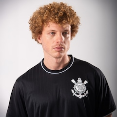 Camisa do Corinthians Arte Braziline Fiel Timão Licenciada - Masculina - Foto 4