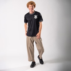 Camisa do Corinthians Arte Braziline Fiel Timão Licenciada - Masculina - Foto 7
