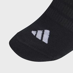 Kit Meias adidas Essentilas com 3 Pares Cano Baixo - Unissex - Foto 2