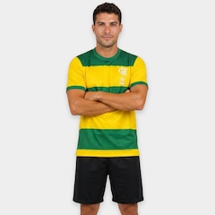 Camiseta do Flamengo Pairar Básica 86 Braziline - Masculina - Foto 4