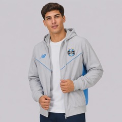 Jaqueta New Balance Grêmio Viagem 2026 Masculina - Foto 3