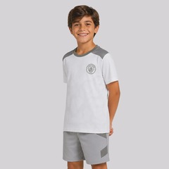 Camisa Manchester City Medlock Infantil - Foto 3