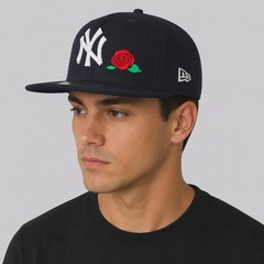 Boné New Era New York Yankees Rosa 5950 MLB - Foto 5