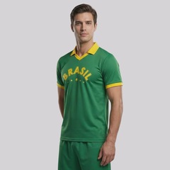 Camisa Brasil Seleção 7 Vini Jr Masculina - Foto 4
