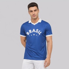 Camisa Brasil Seleça Azul 5 Casemiro Masculina - Foto 2