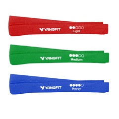 Kit Super Band 3 Intensidade Yangfit Tecido Elástico Durável - Foto 7