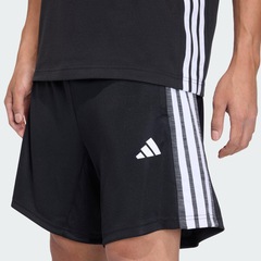 Shorts de Treino adidas Essentials All-Set 3 Listras Masculino - Foto 5