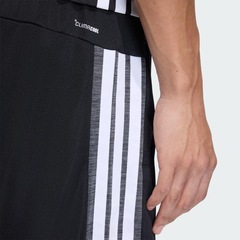 Shorts de Treino adidas Essentials All-Set 3 Listras Masculino - Foto 6