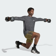 Shorts de Treino adidas Essentials All-Set 3 Listras Masculino - Foto 4