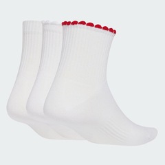 Kit Meias Estampadas adidas com 3 Pares - Feminina - Foto 4