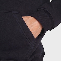 Moletom Hang Loose Canguru Typo Plus Size - Masculino - Foto 4