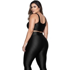 Top Fitness Plus Size New Zig 3D Vekyo com Bojo - Feminino - Foto 3