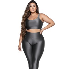 Top Fitness Plus Size New Zig 3D Vekyo com Bojo - Feminino - Foto 1