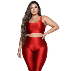 Top Fitness Plus Size New Zig 3D Vekyo com Bojo - Feminino - Foto 1