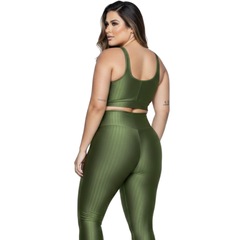 Top Fitness Plus Size New Zig 3D Vekyo com Bojo - Feminino - Foto 3