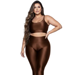 Top Fitness Plus Size New Zig 3D Vekyo com Bojo - Feminino - Foto 1