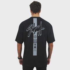 Camiseta Max Fit Hurley x Shibuya Signature Stripe - Masculina - Foto 2