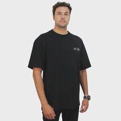 Camiseta Max Fit Hurley x Shibuya Signature Stripe - Masculina - Foto 3