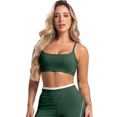 Top Alcinha Costas Mvb Modas Nua Poliamida  - Feminino - Foto 1