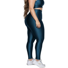 Calça Legging Plus Size New Zig 3D Vekyo - Feminina - Foto 2