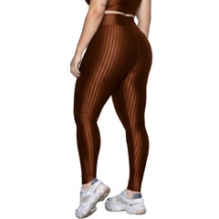 Calça Legging Plus Size New Zig 3D Vekyo - Feminina - Foto 3