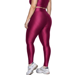 Calça Legging Plus Size New Zig 3D Vekyo - Feminina - Foto 3