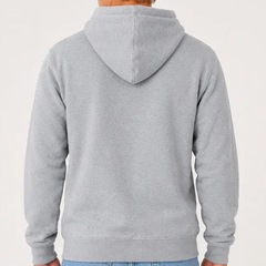 Moletom Rip Curl Aberto Classic Surf Grey Marle - Masculino - Foto 2