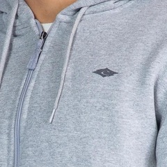 Moletom Rip Curl Aberto Classic Surf Grey Marle - Masculino - Foto 3