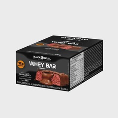 Barra de Proteína Whey Bar Gourmet Zero - Caixa 12 Unidades - Black Skull - Foto 1