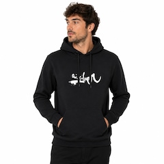 Moletom Quiksilver Impaired Logo DNA - Masculino - Foto 1